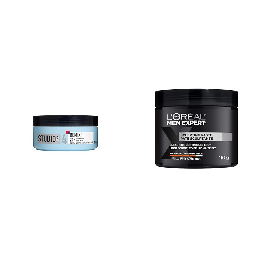 L'Oréal Paris Studio Line 24H Remix Paste, Extra Strong Hold, Matt